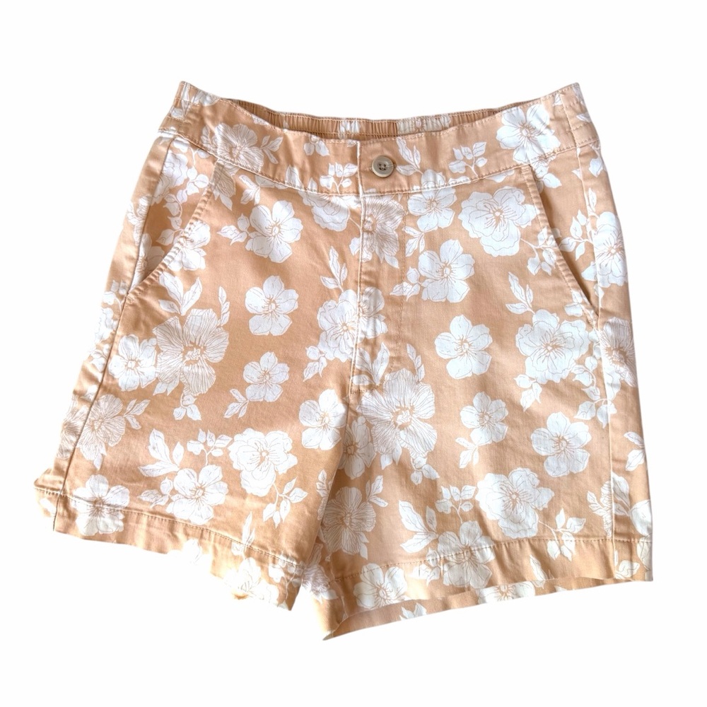 Jach’s Girlfriend New York Floral High Waisted Feminine Cottagecore Shorts Sz S